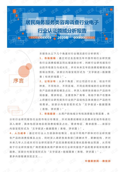 2020年中國居民商務服務咨詢調查行業電子行業認證領域市場分析報告